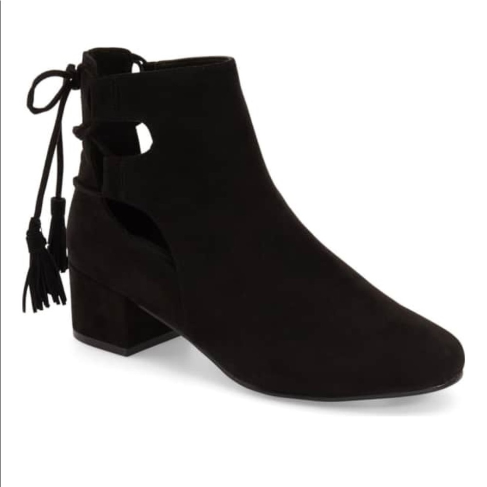 NWOT Topshop * Lace-Up Suede Boot